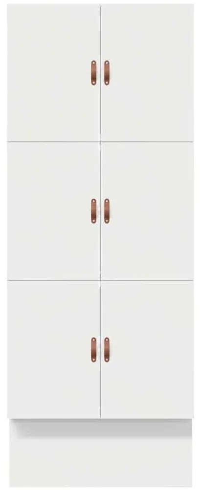 Estrutura de Cama de Armazenamento Branca 90x200 cm