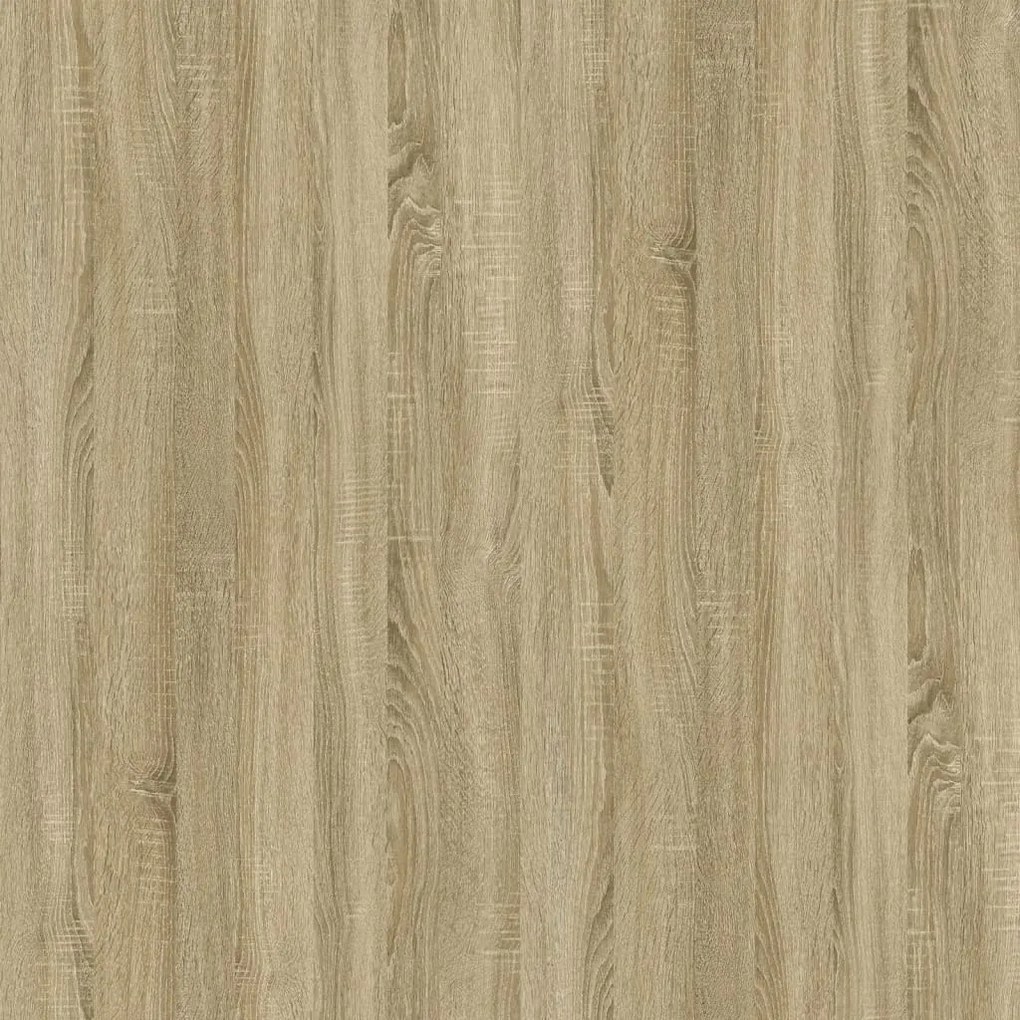 Mesas de apoio 2 pcs 50x46x35 cm deriv. madeira carvalho sonoma