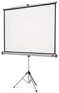 Ecra Nobo Mural para Projecao Branco Mate com Tripe 1750x1325 mm