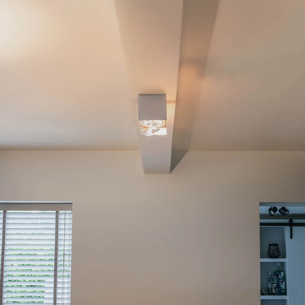 Projetores de design com AR111 retangular 2 luzes - Box