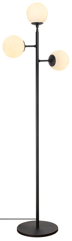 Candeeiro de Pé Atmaca – Preto e Branco – 57 x 22 cm