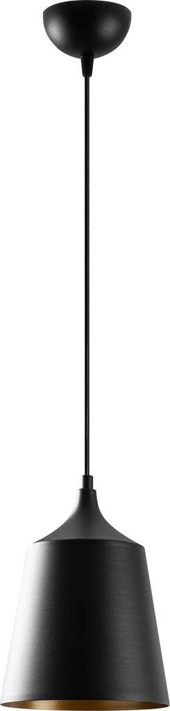 Candeeiro de Teto Dodo – Preto – 20 x 20 cm