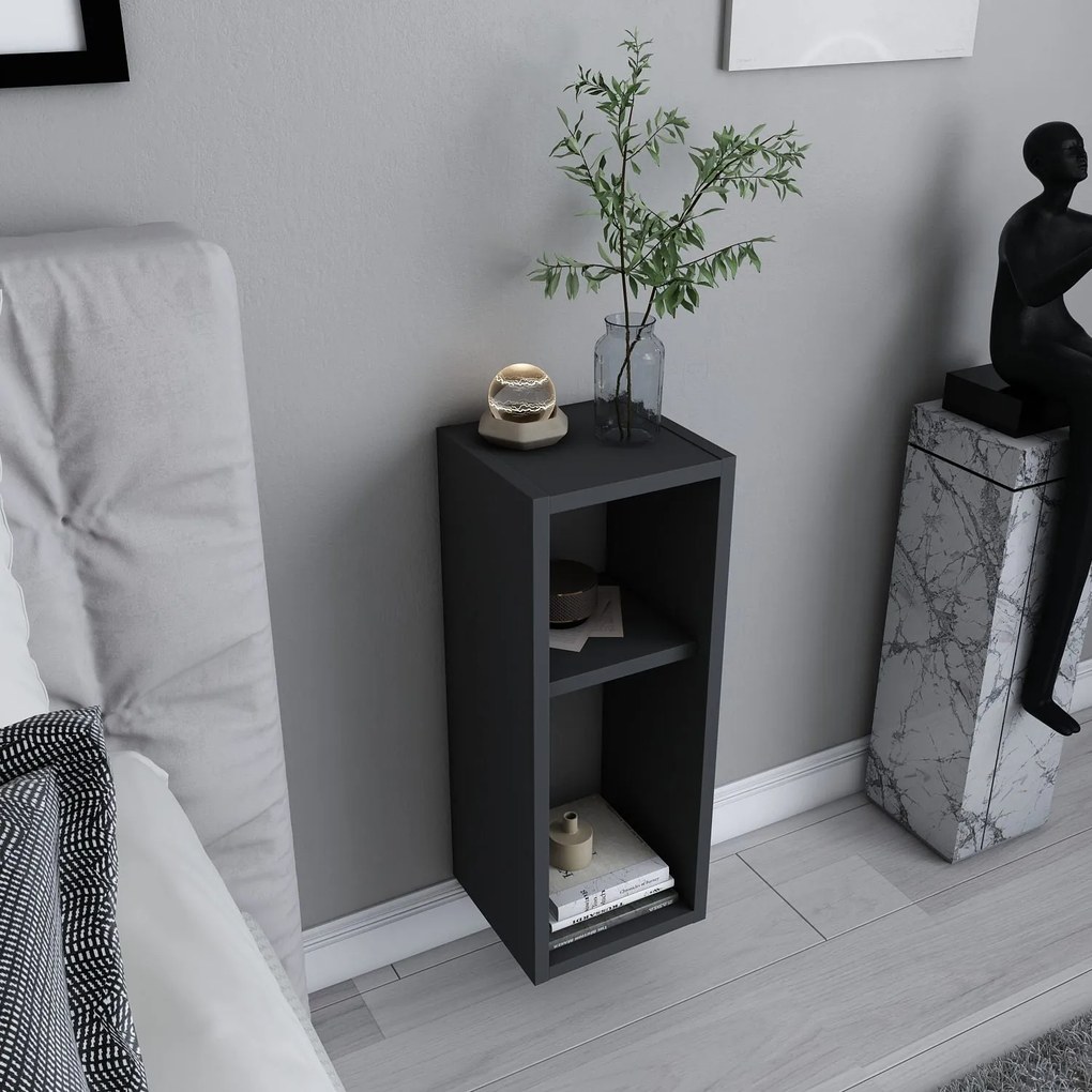 Mesa de Cabeceira Sault – Antracite – 23,2 cm x 22 cm x 59,6 cm
