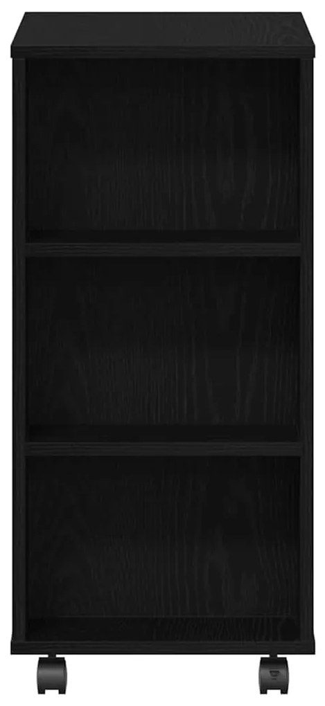 Armário Móvel vidaXL Carvalho Preto 60x35x75 cm Madeira de engenheiro