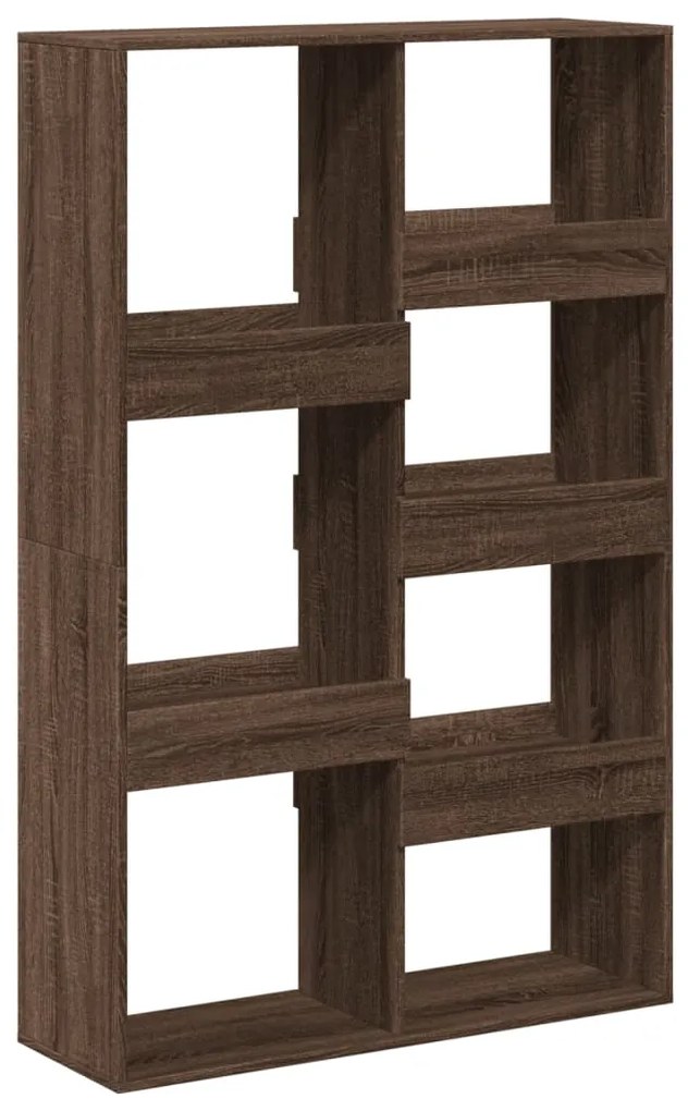 Estante 100x33x155,5 cm derivados de madeira carvalho castanho