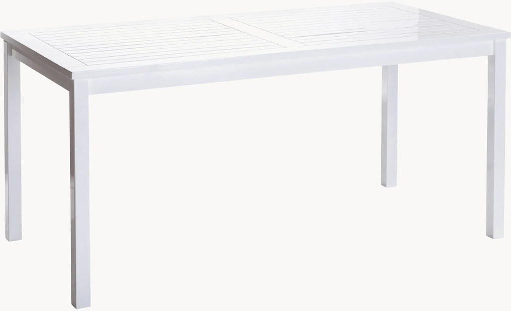 Mesa de jardim em madeira de teca Rosenborg, 165 x 80 cm