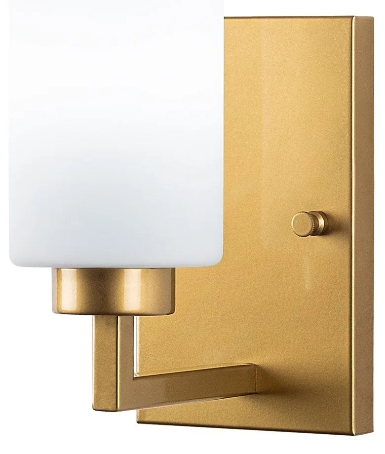 Aplique de Parede Hania – Dourado – 10 x 19 x 23 cm