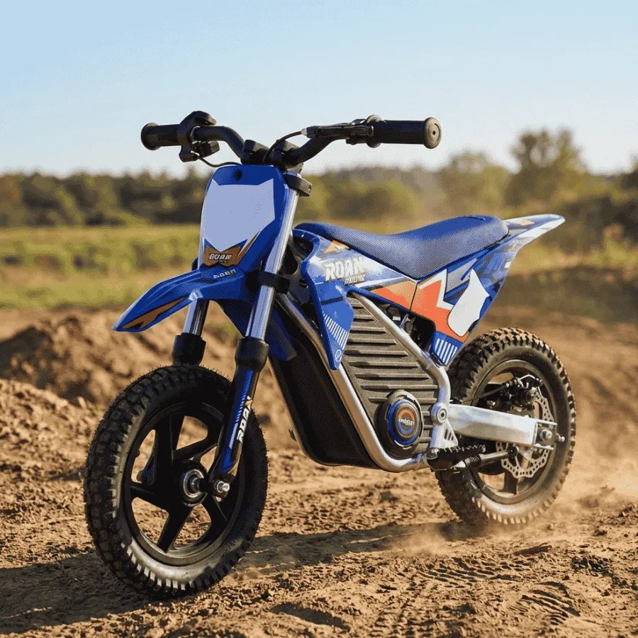 Mini moto elétrica para crianças Minicross electrica 250W 12/12"  Warrior MX-E250 Azul