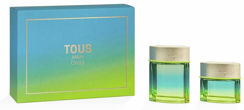 Conjunto de Perfume Homem Tous Tous Man Chill 2 Peças