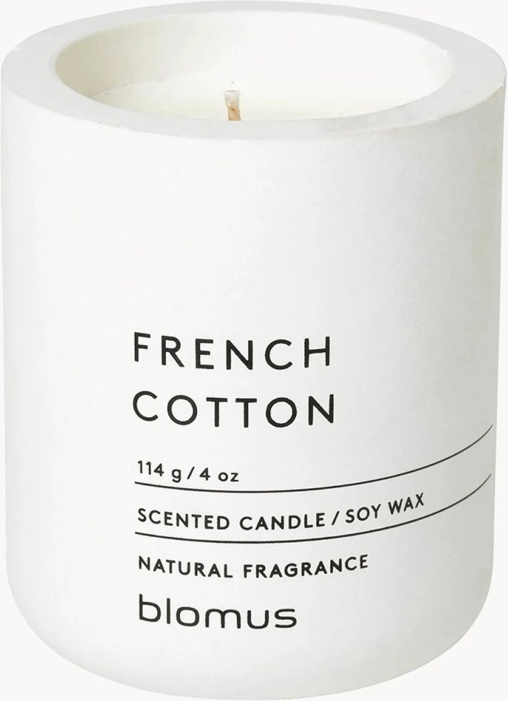 Vela perfumada Fraga (algodão francês)