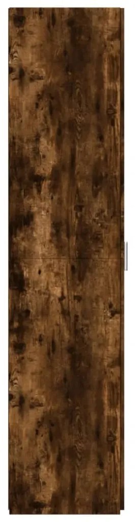Armário alto 50x42,5x185cm derivados de madeira carvalho fumado