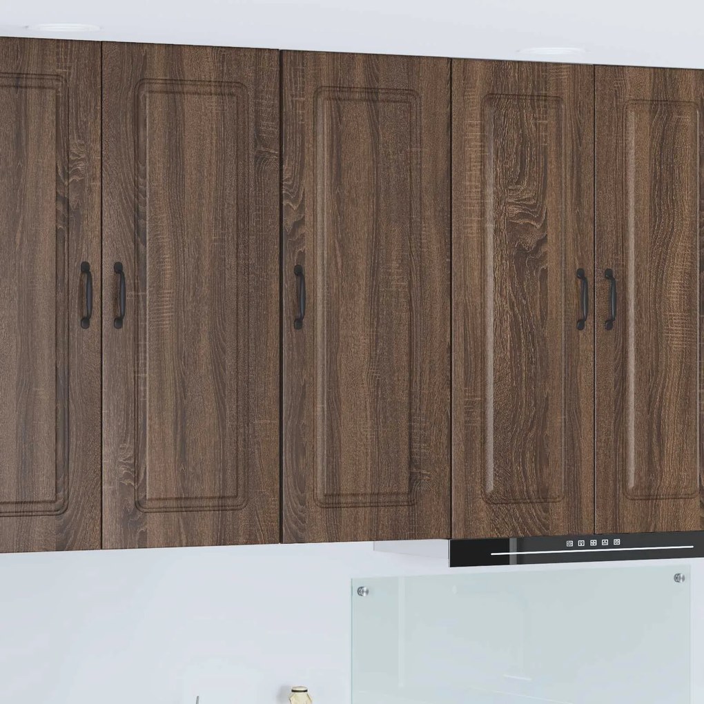 vidaXL Armário de Cozinha Kalmar Carvalho Marrom 40 x 31 x 100 cm