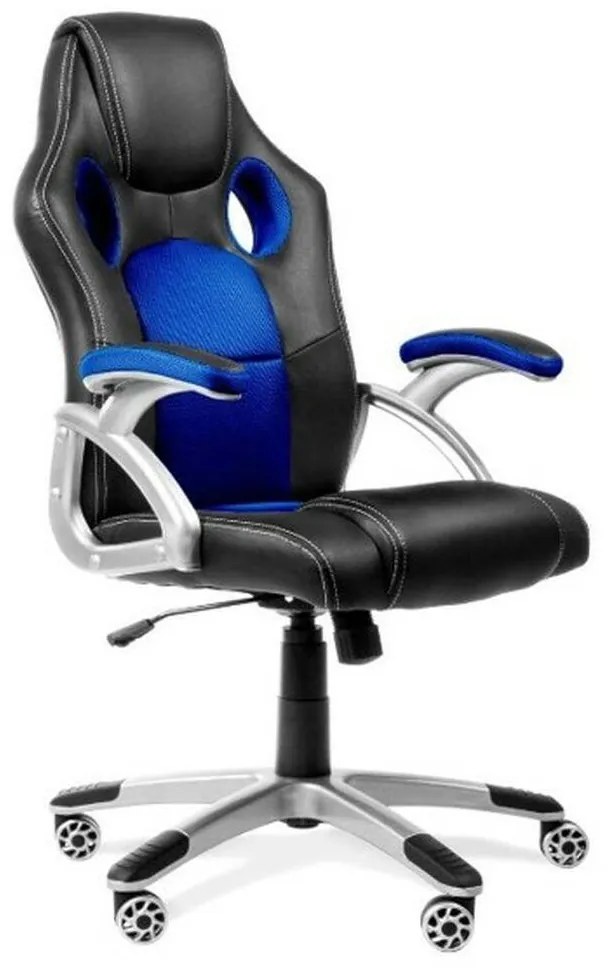 Cadeira de Gaming Almansa P&amp;C 229NGRN Preto Azul
