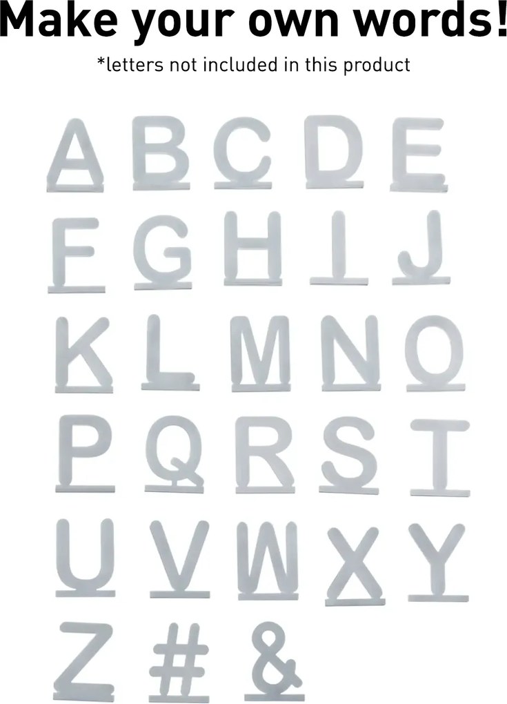 Candeeiro de parede moderno preto Incl. LED - Letterbox