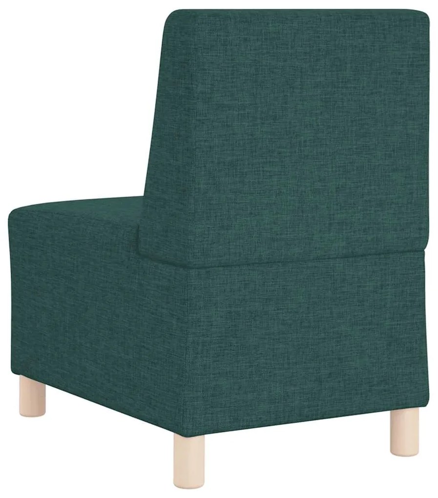 Poltrona 55 cm tecido verde-escuro