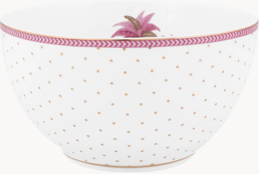 Taças pequenas de porcelana Jolie Dots, conjunto de 2