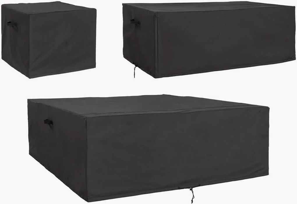 Conjunto de capas para mobiliário de jardim para conjunto de lounge Luxury, conjunto de 3