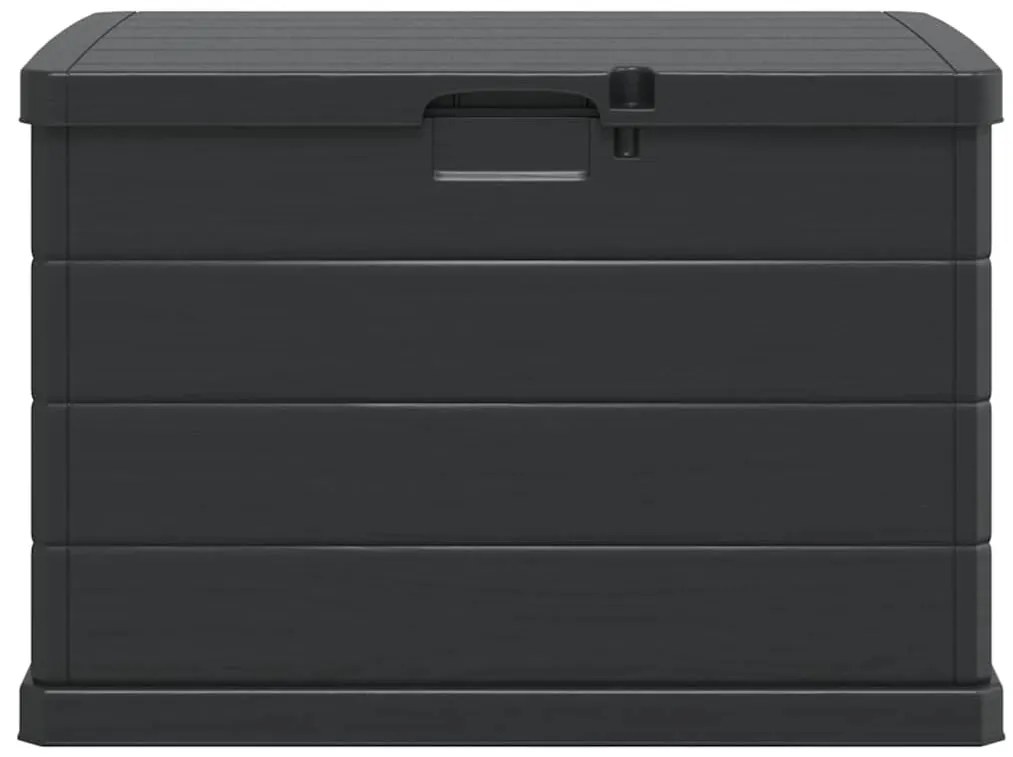 Caixa de Armazenamento para Jardim - Antracite, 77,5 x 54,5 x 53 cm, P