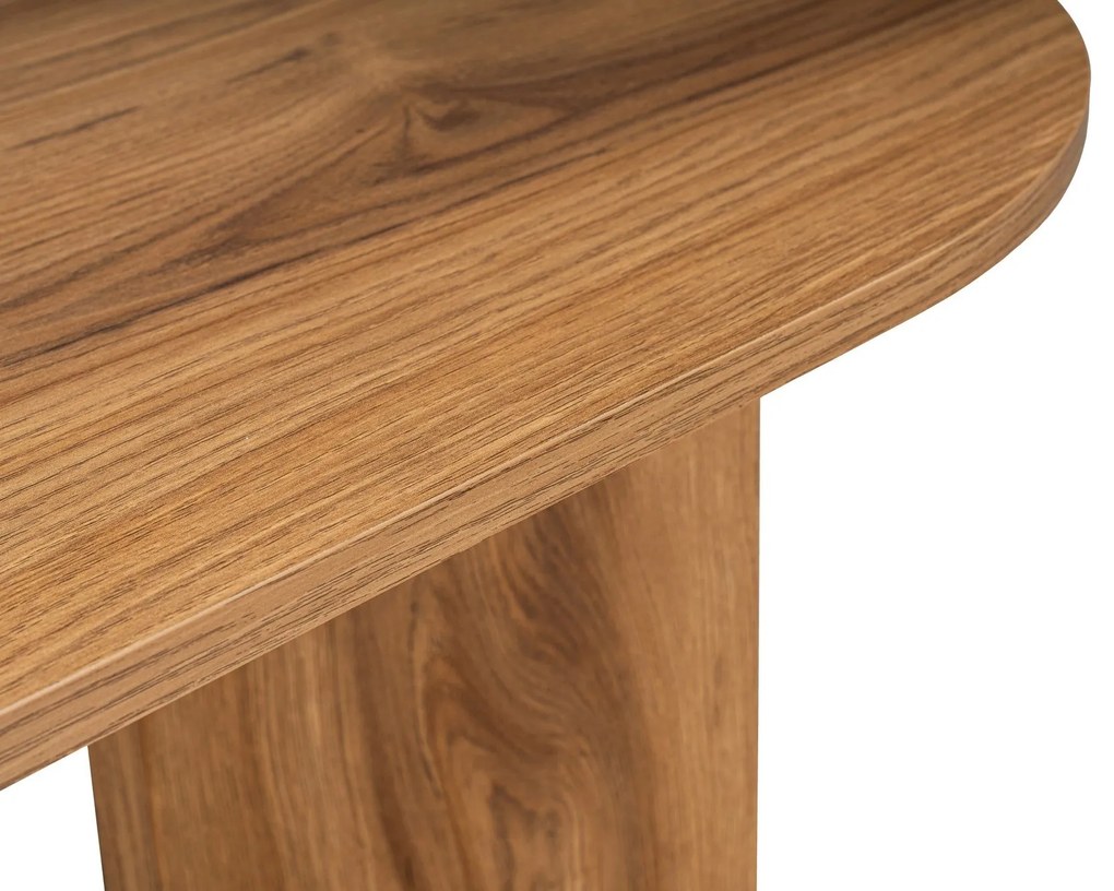 Mesa de Centro "Oval" – 120x40x60 cm, Design Sofisticado