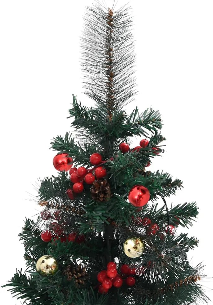 Árvores de Natal artificiais de exterior 2 pcs 76 cm PVC