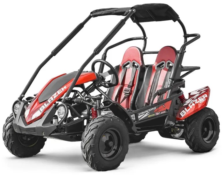 Buggy BLAZER 200cc Gasolina Infantil 2 Lugares Vermelho