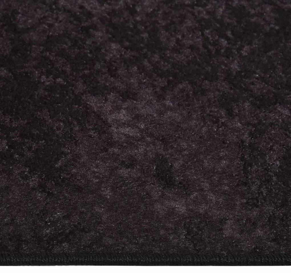 Tapete lavável antiderrapante 190x300 cm antracite
