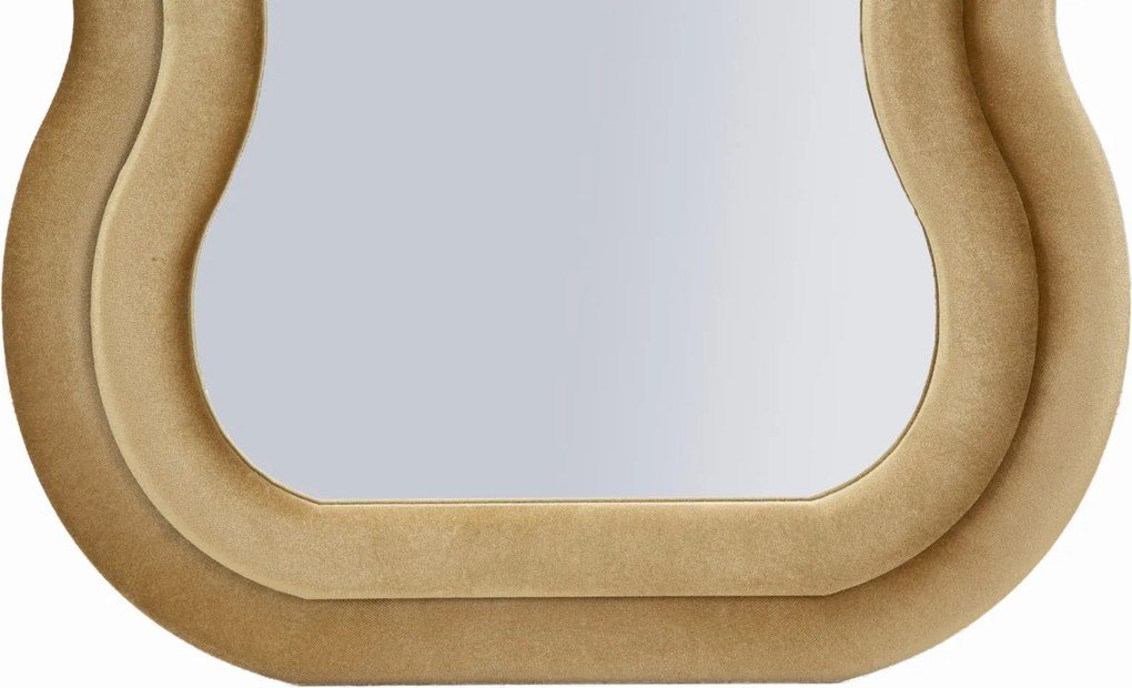 ESPELHO DE PAREDE EMILY 60X6X160 CM (TAMANHO DO ESPELHO INTERIOR 42X144) DOURADO