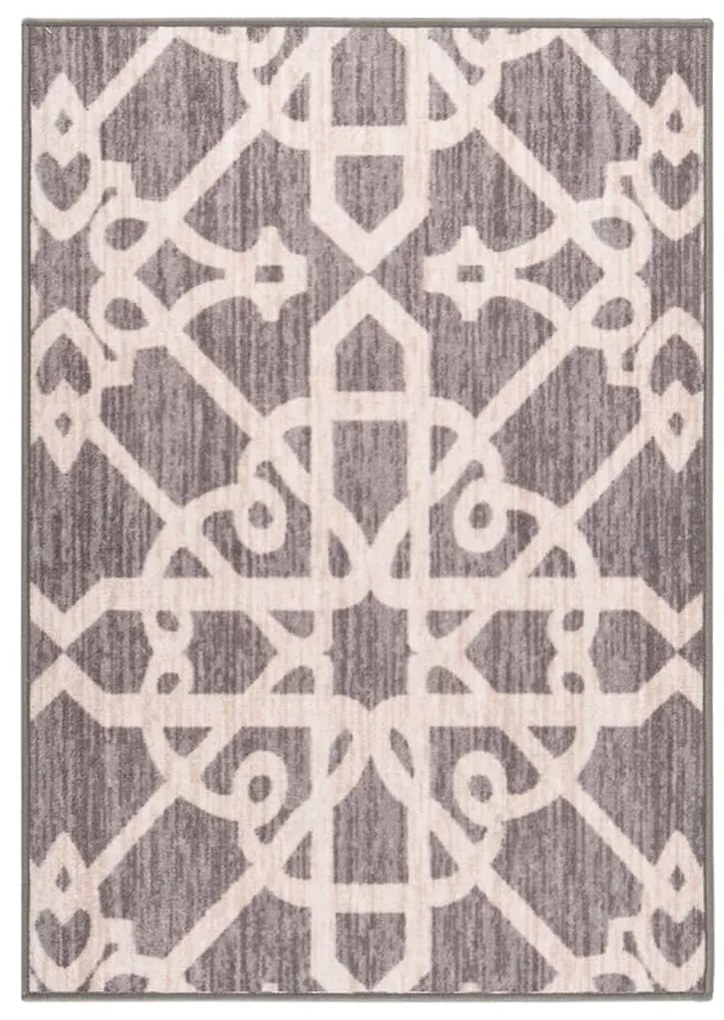vidaXL Tapete/passadeira 80x150 cm castanho