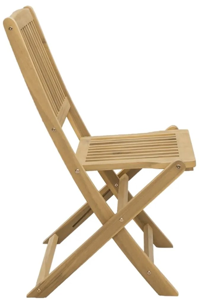 Cadeiras jardim dobráveis 4 pcs 57x49x90 cm acácia maciça