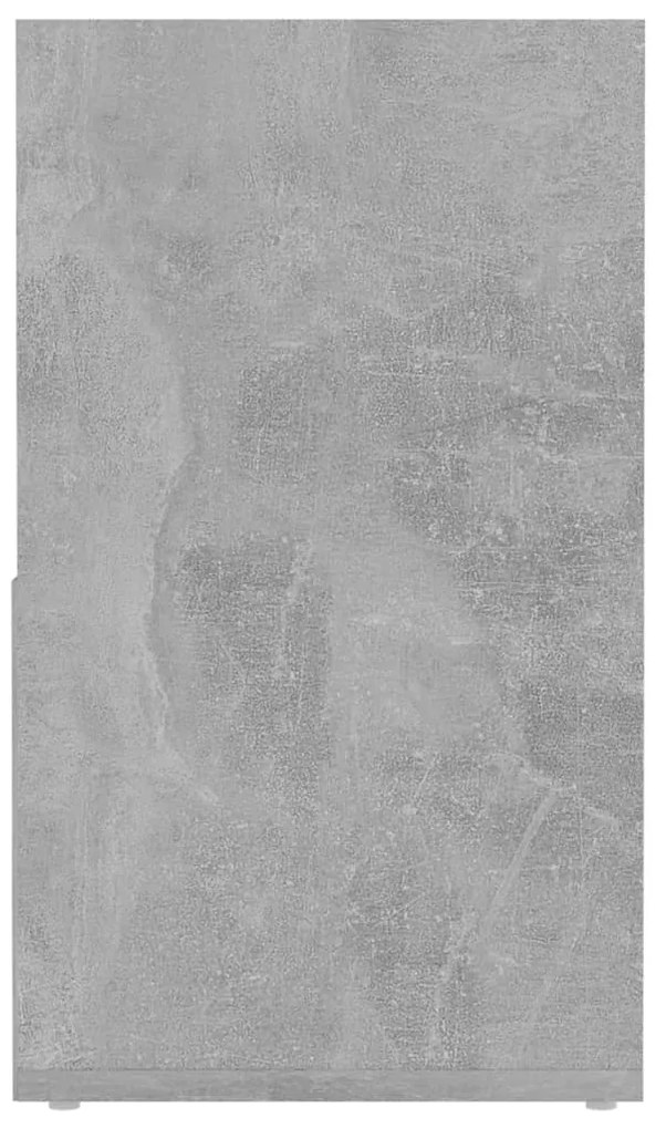 Móvel de TV 149x30x52 cm derivados de madeira cinzento-cimento