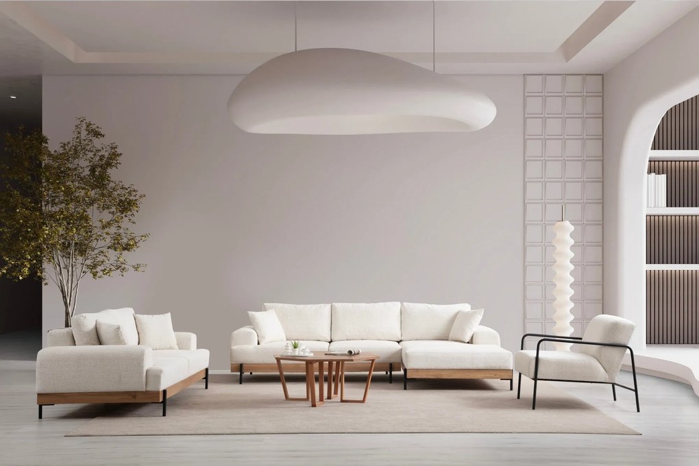 Sofá de Canto Eti – Branco – 280 x 170 cm