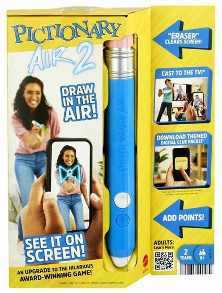 Jogo Educativo Mattel Pictionary Air 2