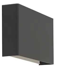 Candeeiro de parede moderno preto - Otan