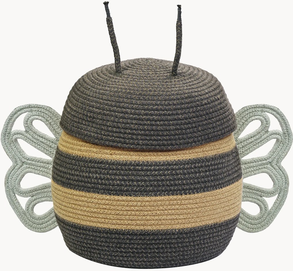 Cesto de arrumação para crianças artesanal Mama Bee