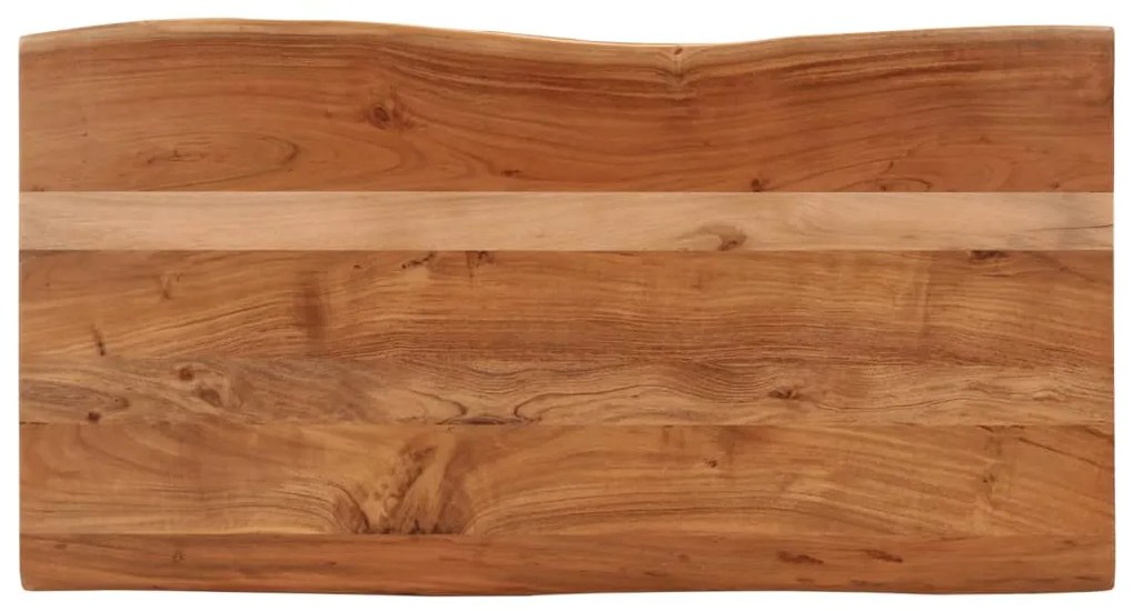Mesa de centro 110x55x40 cm madeira de acácia maciça