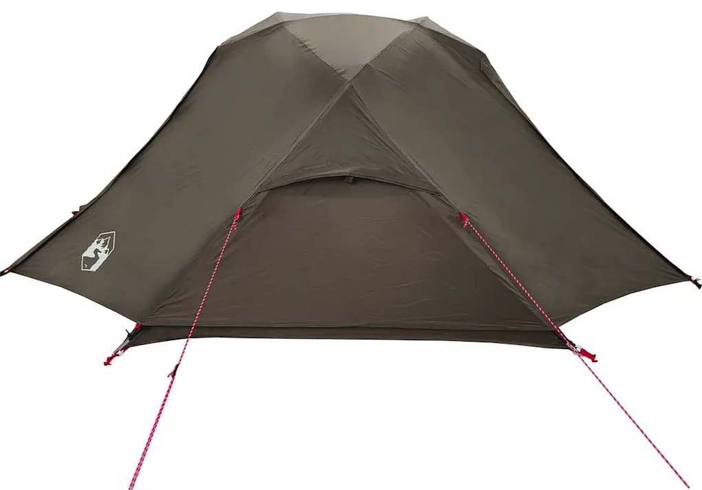 Tenda de pesca para 3 pessoas impermeável castanho