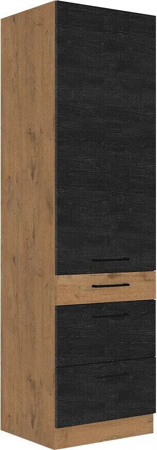 Armário modular com portas Wood Dark 121