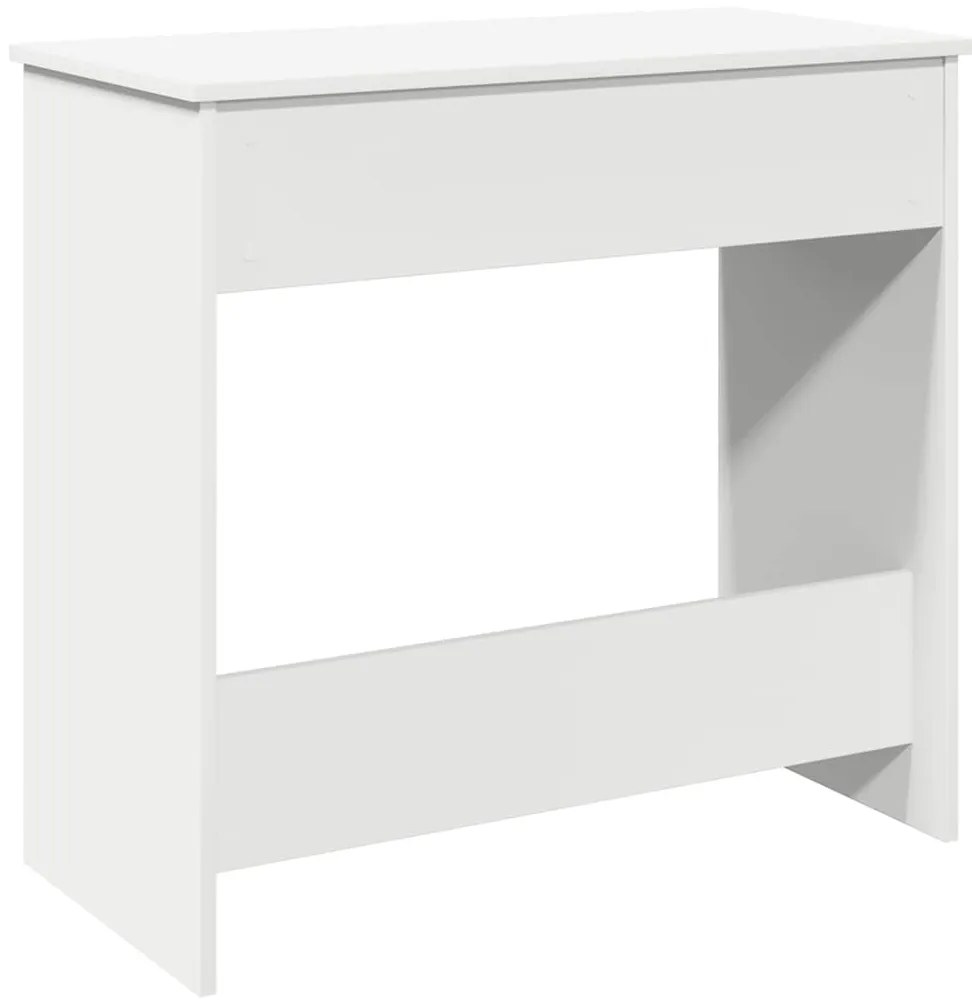 Secretária 80x40x75 cm derivados de madeira branco