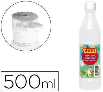 Guache Liquido Jovi 500 Ml Branco
