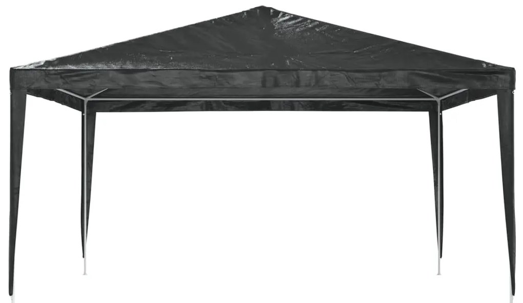 Tenda para festas 4x4 m 90 g/m² antracite