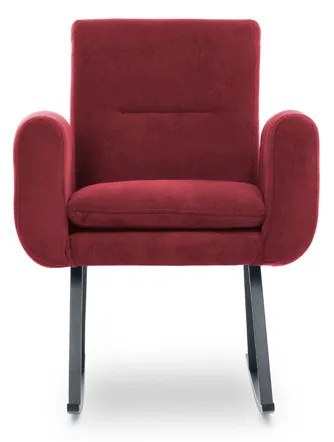 Cadeira de Balanço Kono – Bordeaux – 86x50x50 cm