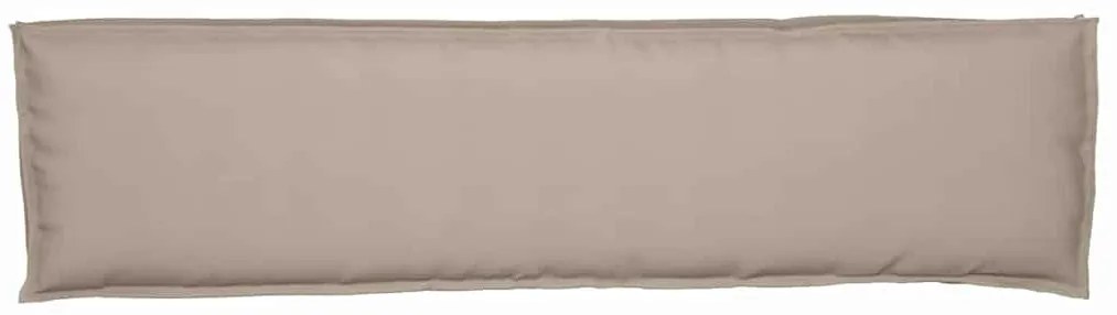 almofadas de palete para banco 2 pcs taupe 150x40x8 cm tecido oxford