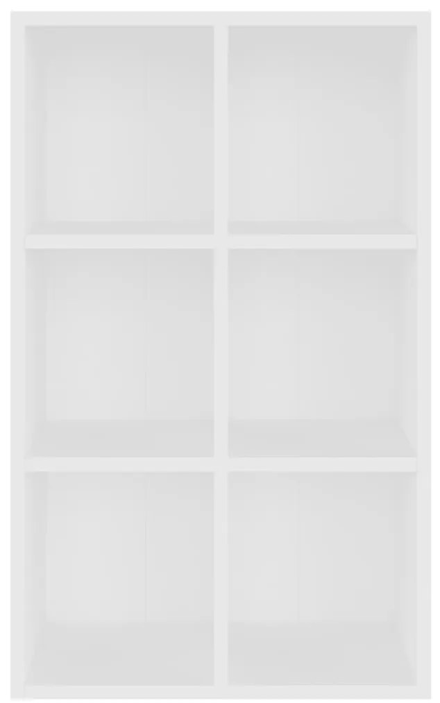 Estante/aparador 66x30x98 cm contraplacado branco