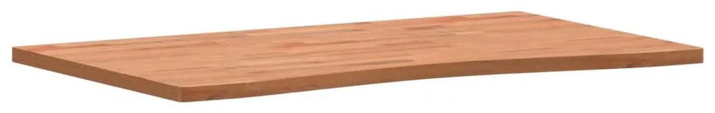 Tampo de secretária 100x(55-60)x2,5 cm madeira de faia maciça