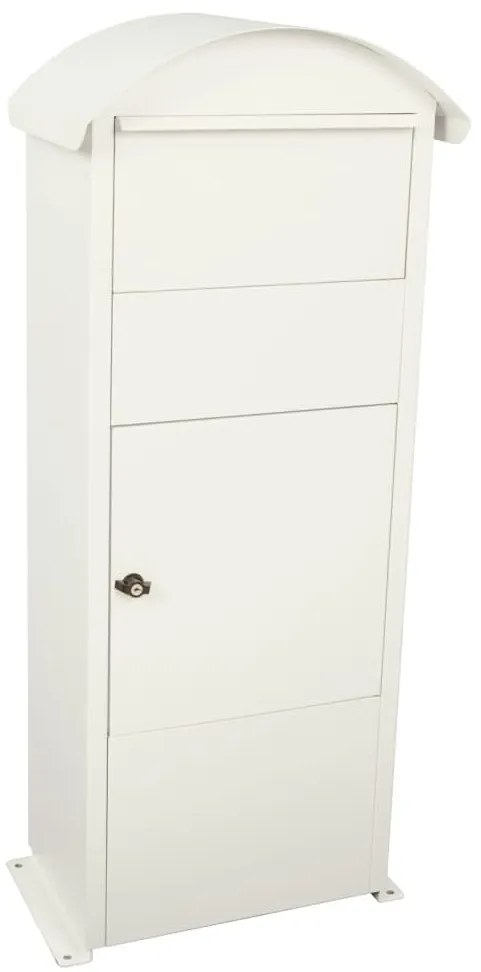 Caixa de correio e encomendas Victorian branco