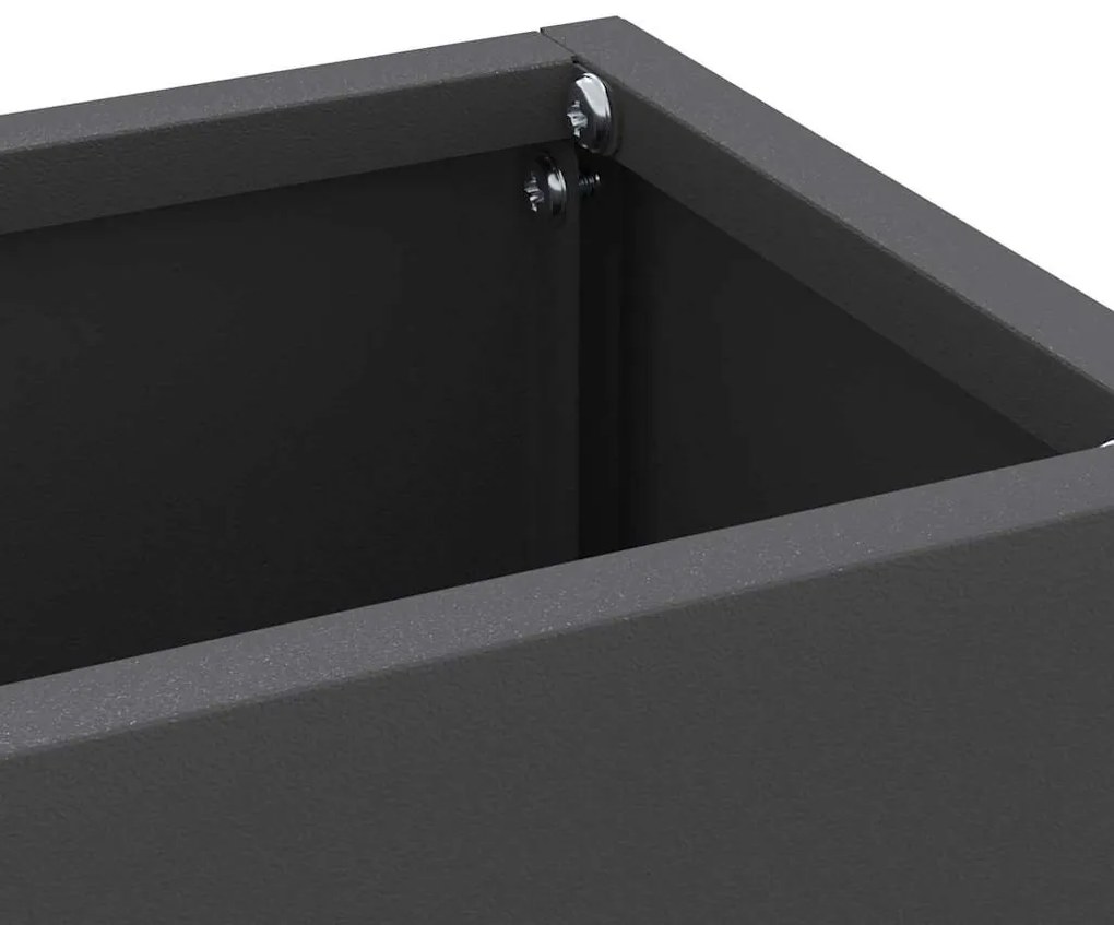 Suporte para Guarda-Chuva Preto 28x12x41 cm em Aço