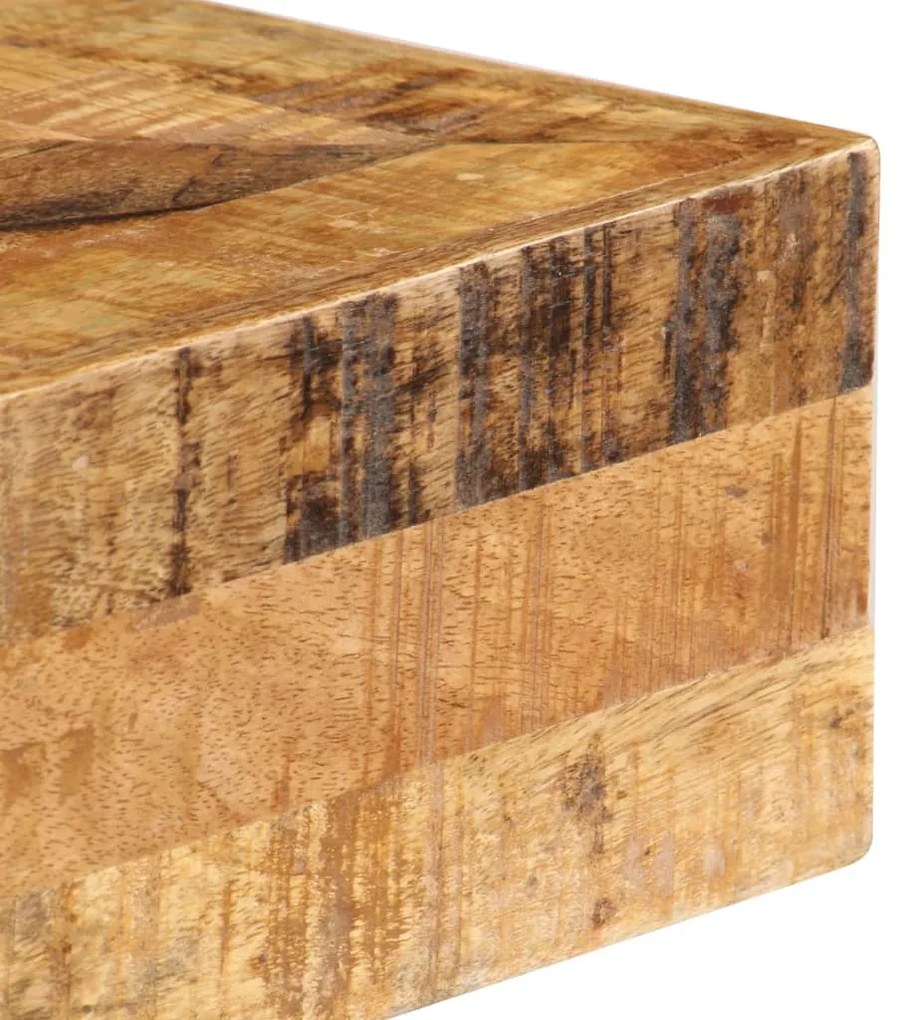 Mesa consola madeira de mangueira maciça 80x40x75 cm