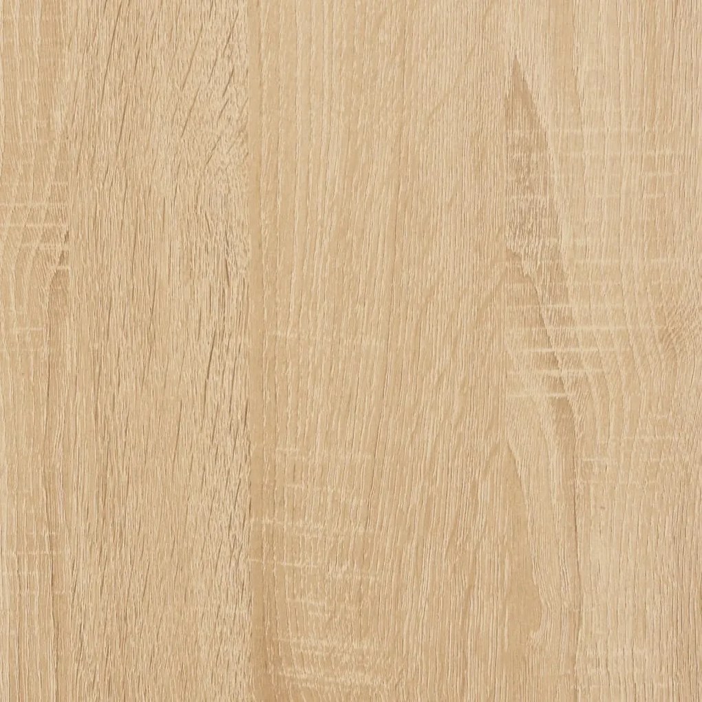 Estante 160x28,5x136,5 cm derivados de madeira carvalho sonoma