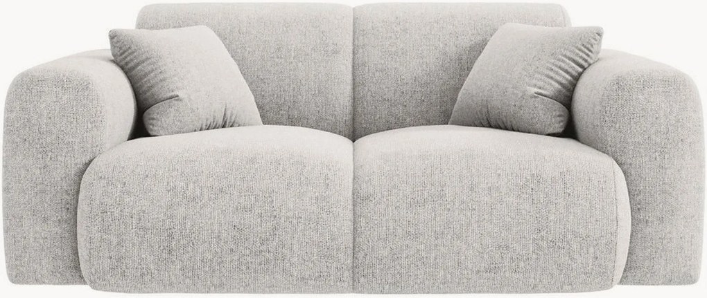 Sofá em chenille Nolio (2 lugares), L 170 cm