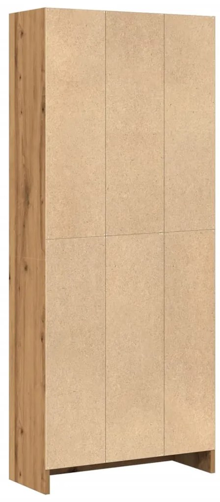 Estante 60x24x143 cm derivados de madeira carvalho artisiano
